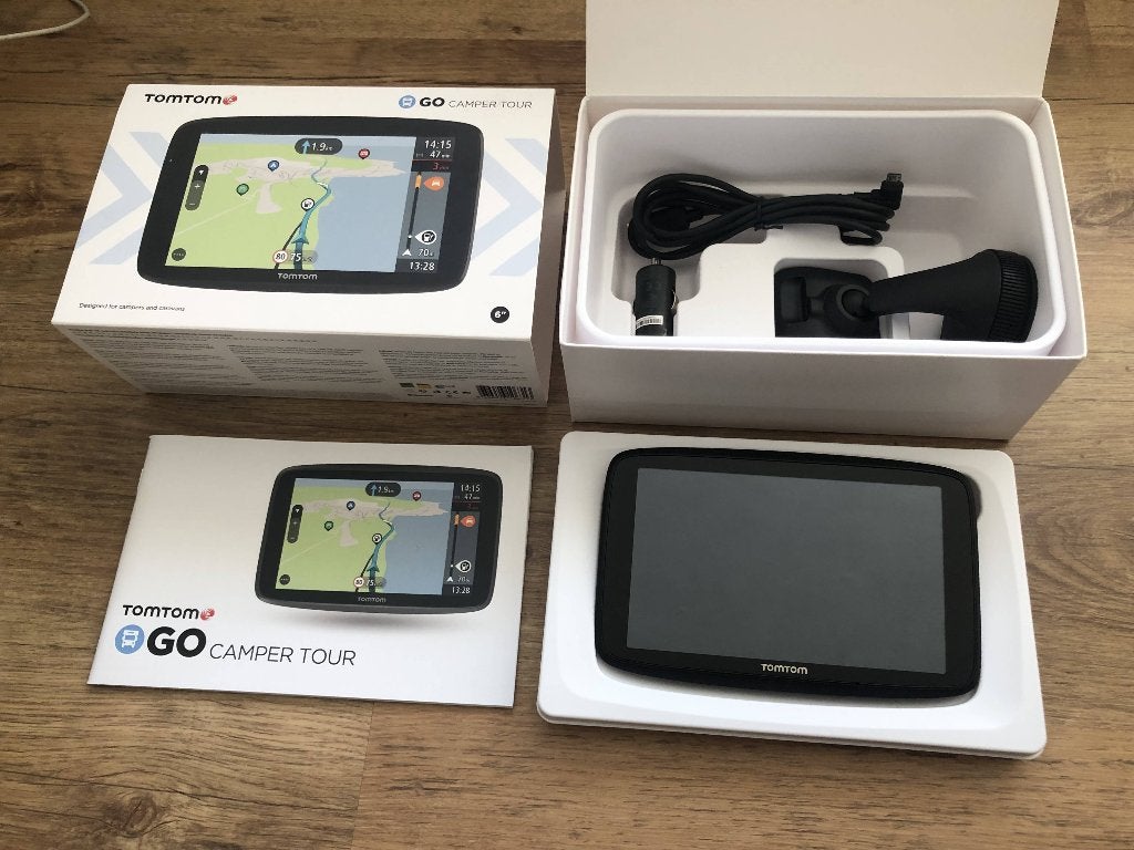 Tomtom GO Camper Tour Wifi World 6inch met LifeMaps/Traffics, Ophalen of Verzenden, Gebruikt