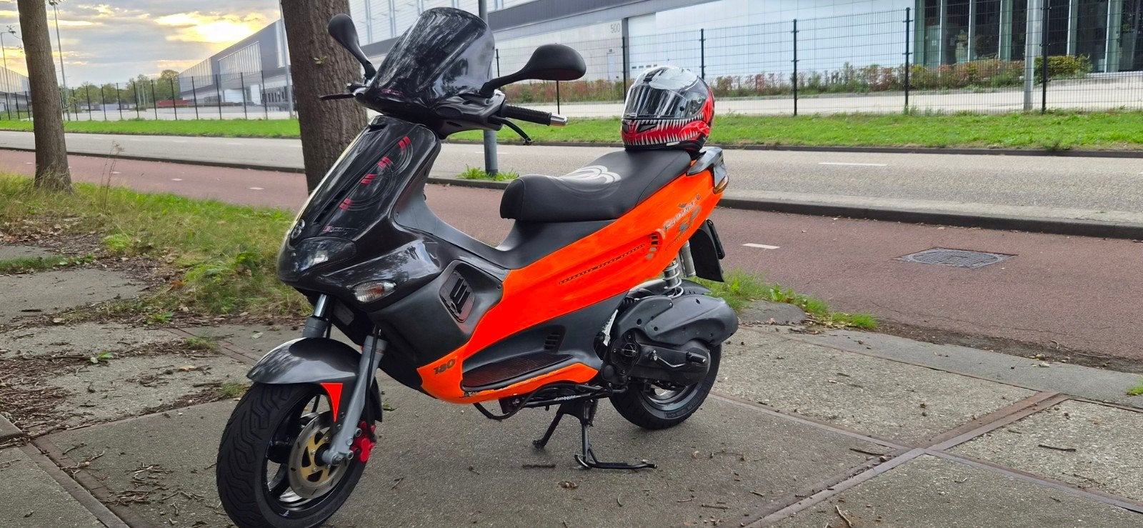 Gilera Runner 180cc 2-takt - Oranje/Zwart, Ophalen of Verzenden, Gebruikt, Tweetakt, Gilera