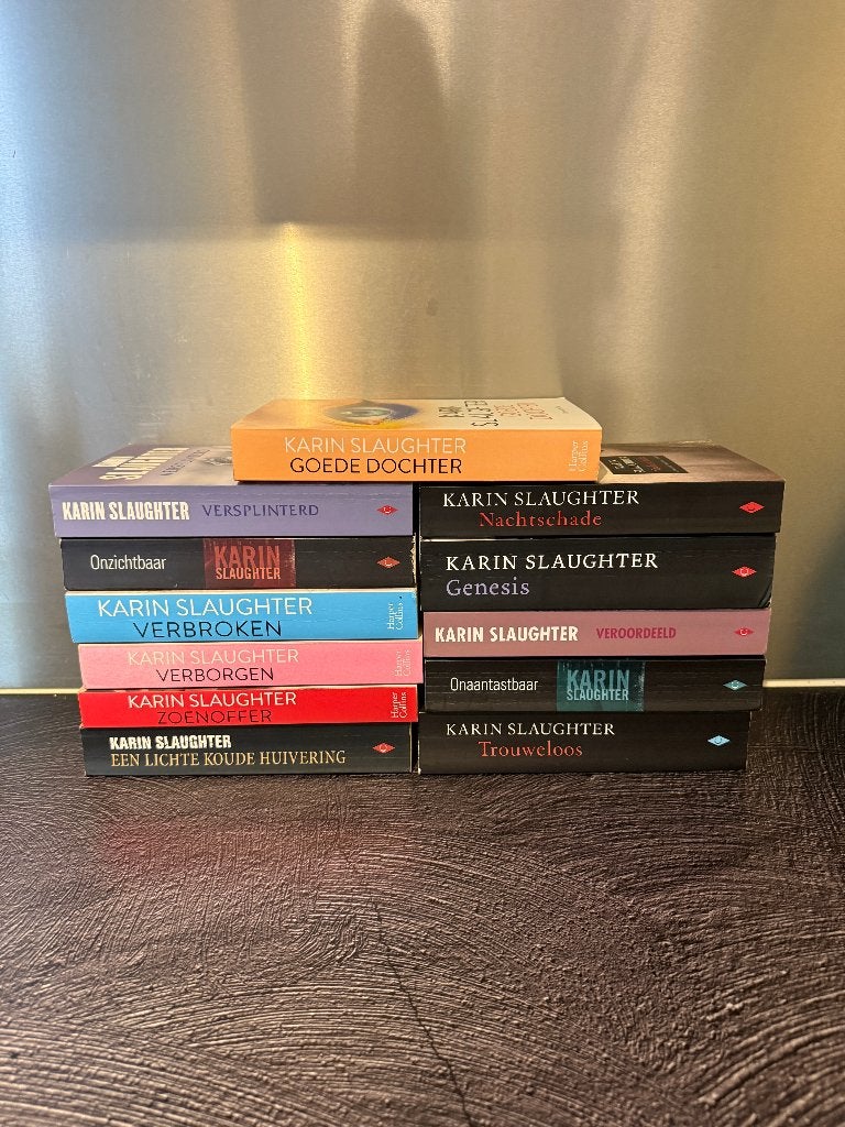 Karin Slaughter, Lars Kepler, Tess Gerritsen, Boeken, Ophalen of Verzenden, Gelezen