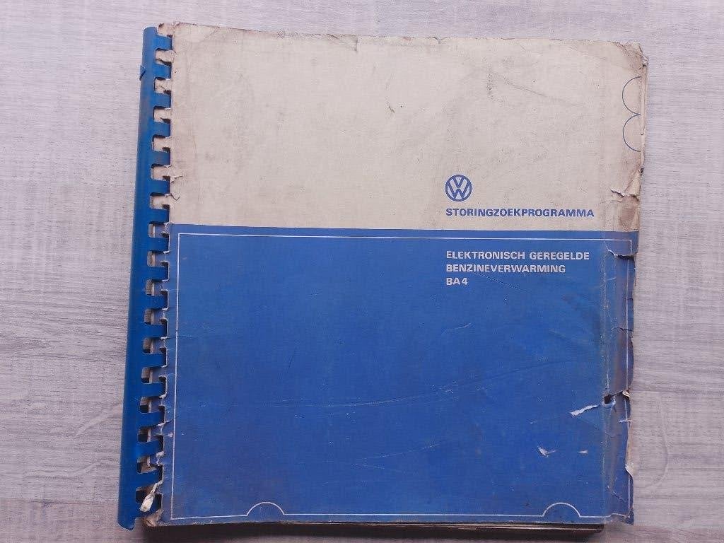 Vw  411 - 412  Dealer werkplaatsboek  benzineverwarming BA4, Ophalen of Verzenden, Gelezen, Volkswagen