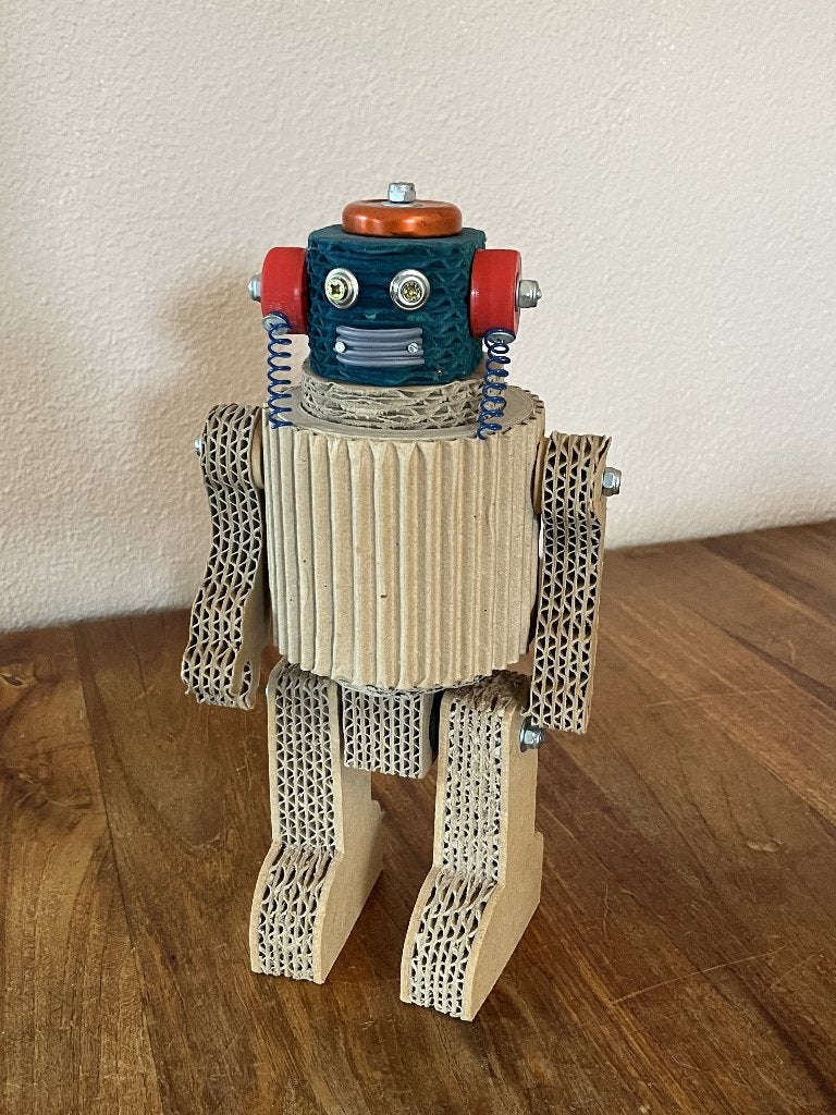 Kartonnen robot, Ophalen of Verzenden