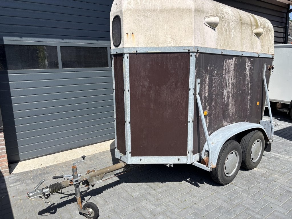 Veetrailer veekar veewagen ponytrailer paardentrailer, Gebruikt