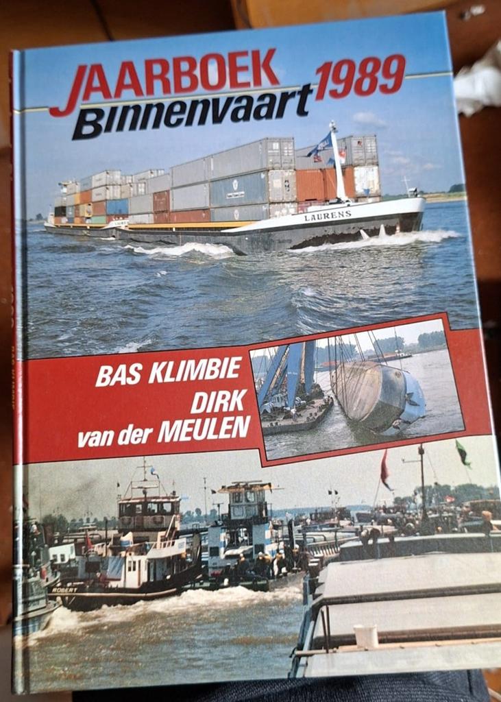 Jaarboek Binnenvaart 1989 - Bas Klimbie, Dirk van der Meulen, Ophalen of Verzenden, Overige typen