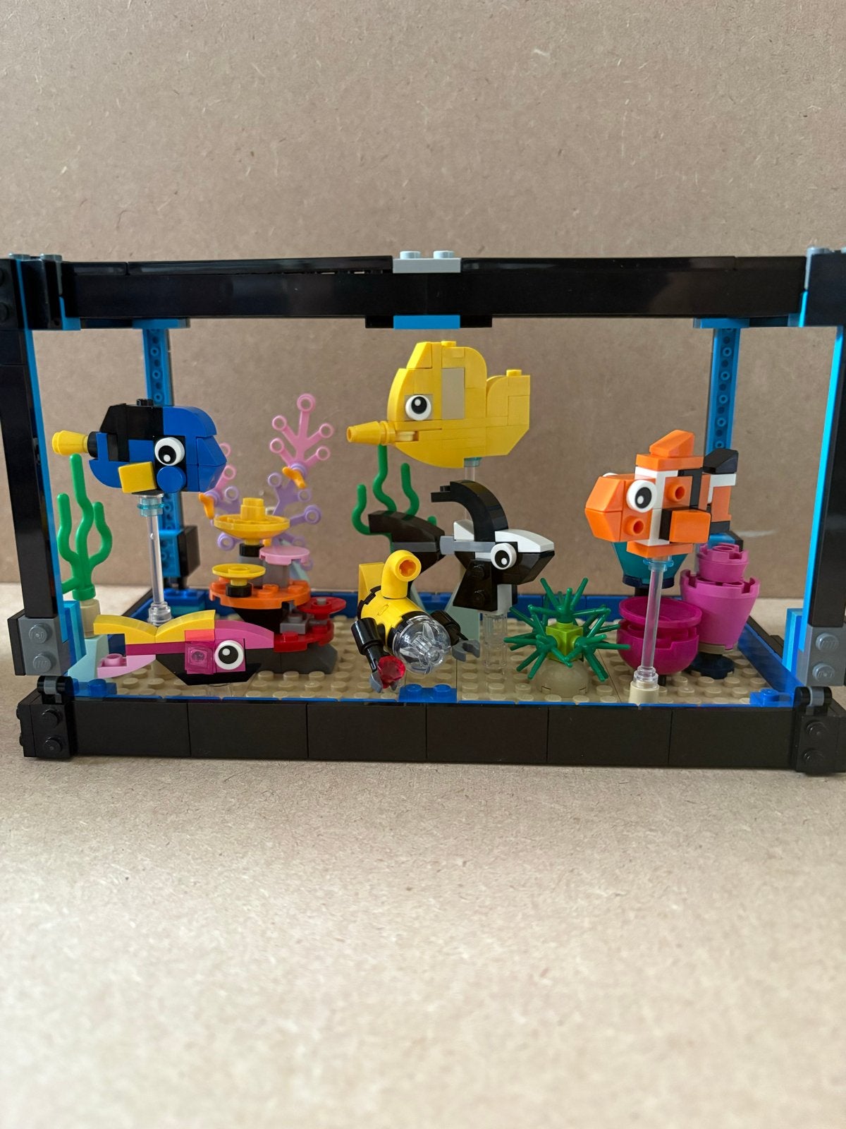 Lego Creator 31122 Vis Aquarium 3-in-1, Gebruikt, Lego, Ophalen of Verzenden, Compleet