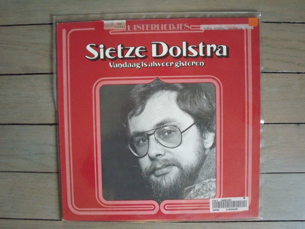 Sietze Dolstra - Vandaag is alweer gisteren, LP, Overige genres, Ophalen of Verzenden, Zo goed als nieuw
