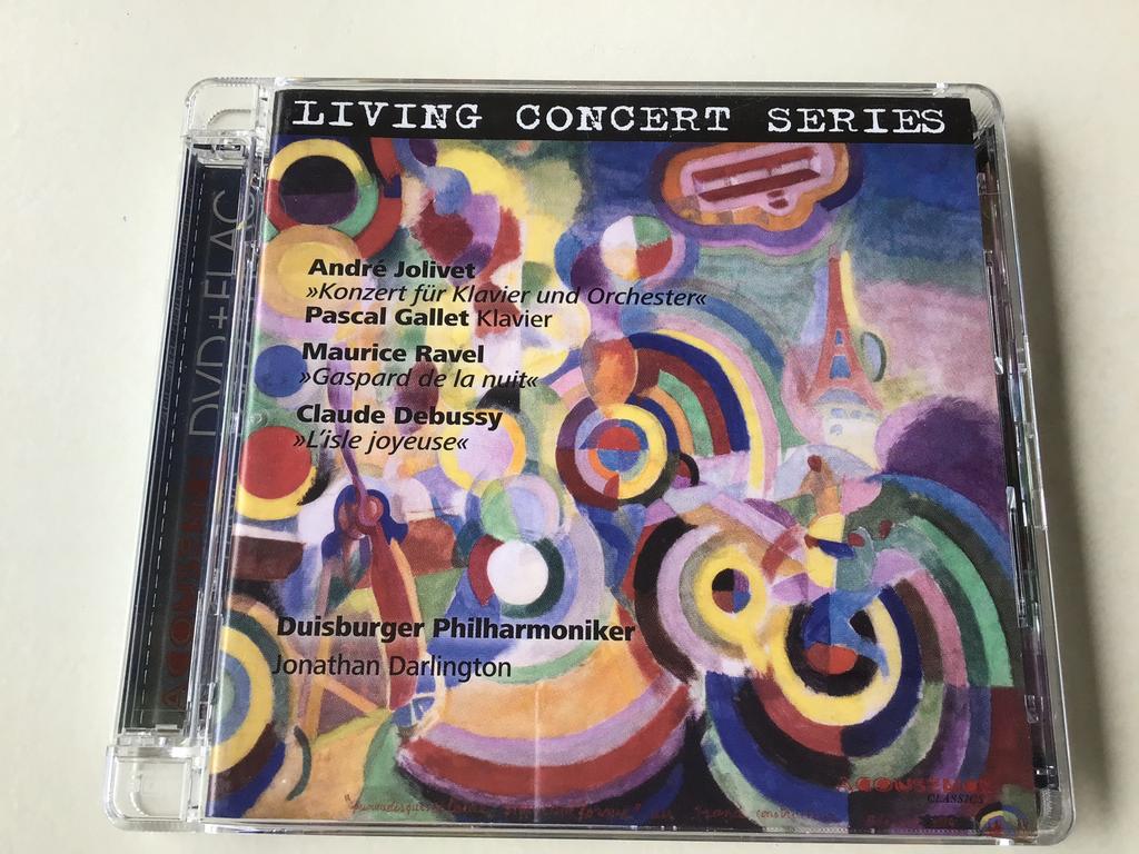 Jolivet/Ravel/Debussy Living stereo series DVD+FLAC DUBBEL, Ophalen of Verzenden, Zo goed als nieuw