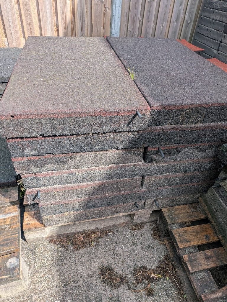 Rubberen tegels 100 x50x 8 cm, Dieren en Toebehoren, ., ., ., Opfok
