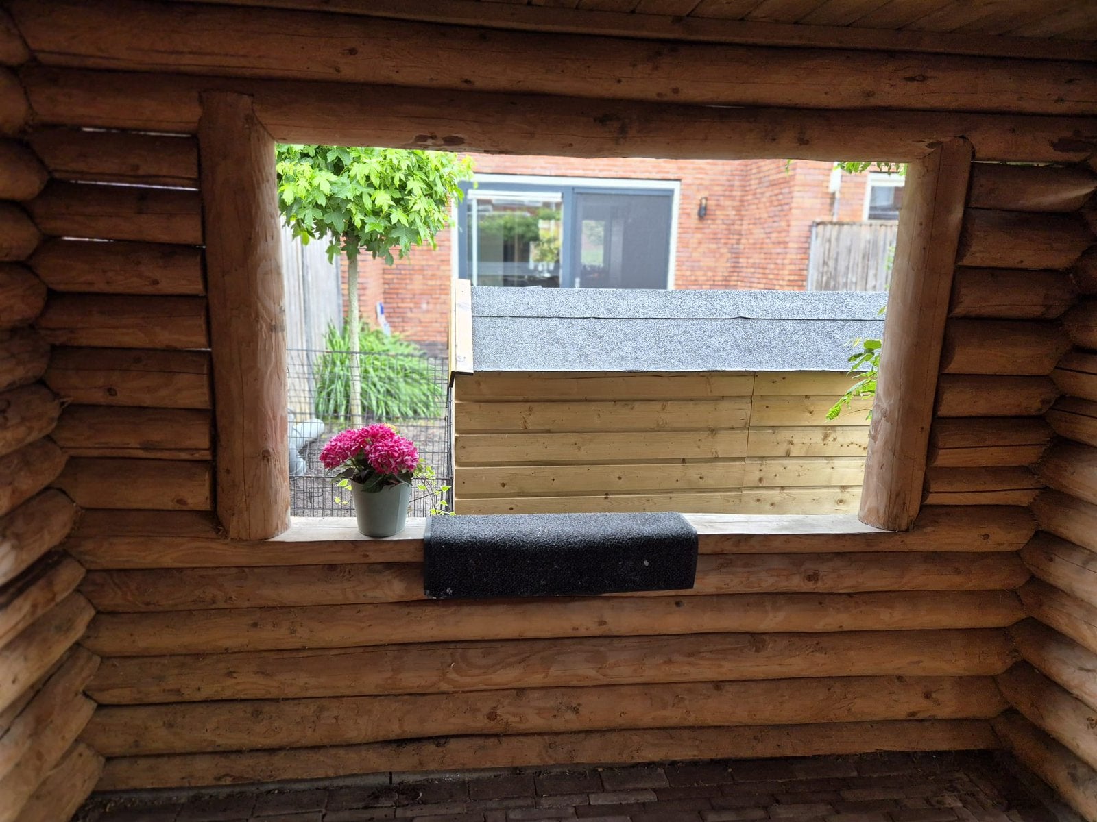 Stoere houten overkapping, Ophalen, Gebruikt, Overige typen