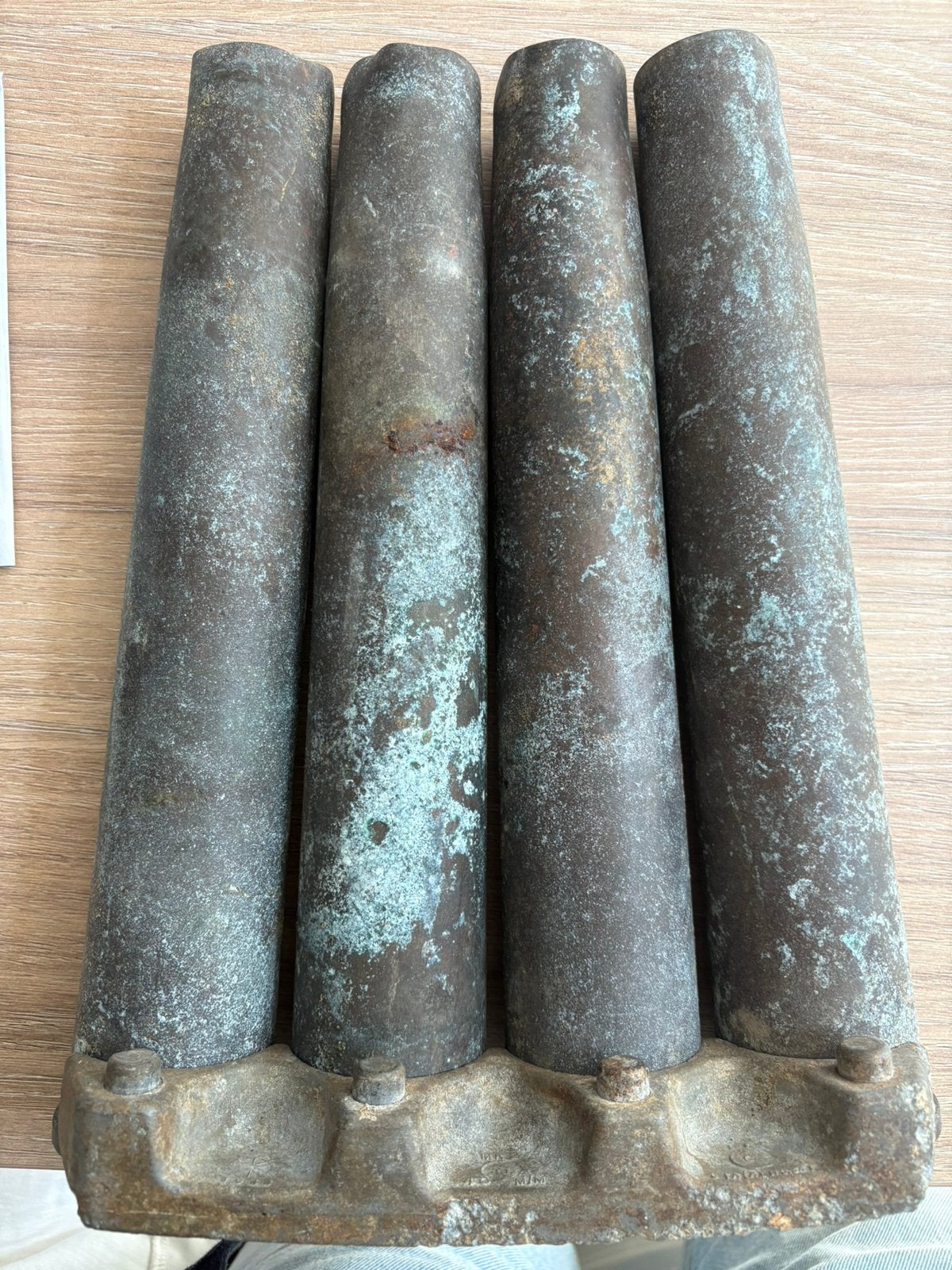 Bofors 40mm clip Nijmegen ww2, Ophalen of Verzenden, Nederland, Hulzen of Bodemvondsten