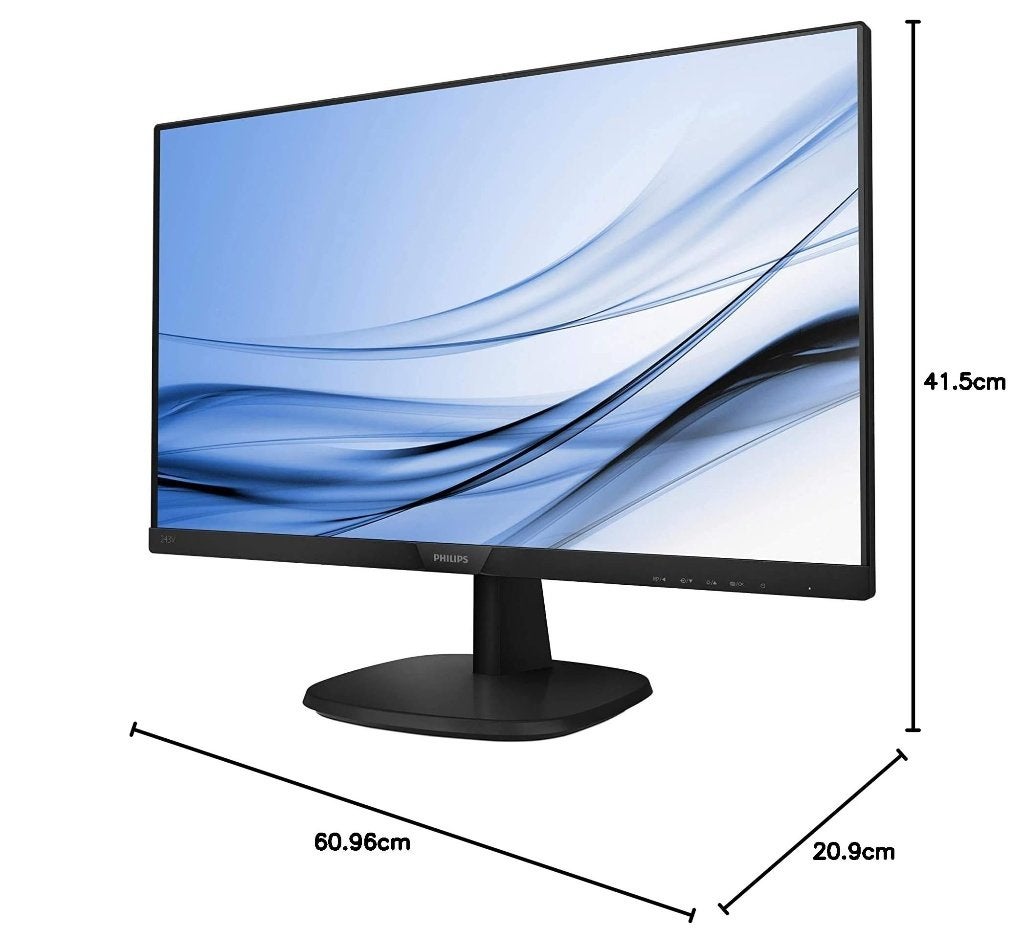 Philips 243V7Q monitor – 24 inch Full HD IPS, Computers en Software, Monitoren, HDMI, IPS, Full HD, Ophalen of Verzenden