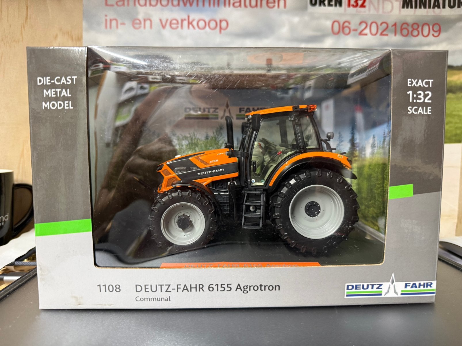 DEUTZ-FAHR 6155.4 Agrotron Kommunal, Ophalen of Verzenden, Zo goed als nieuw, Tractor of Landbouw, Overige merken