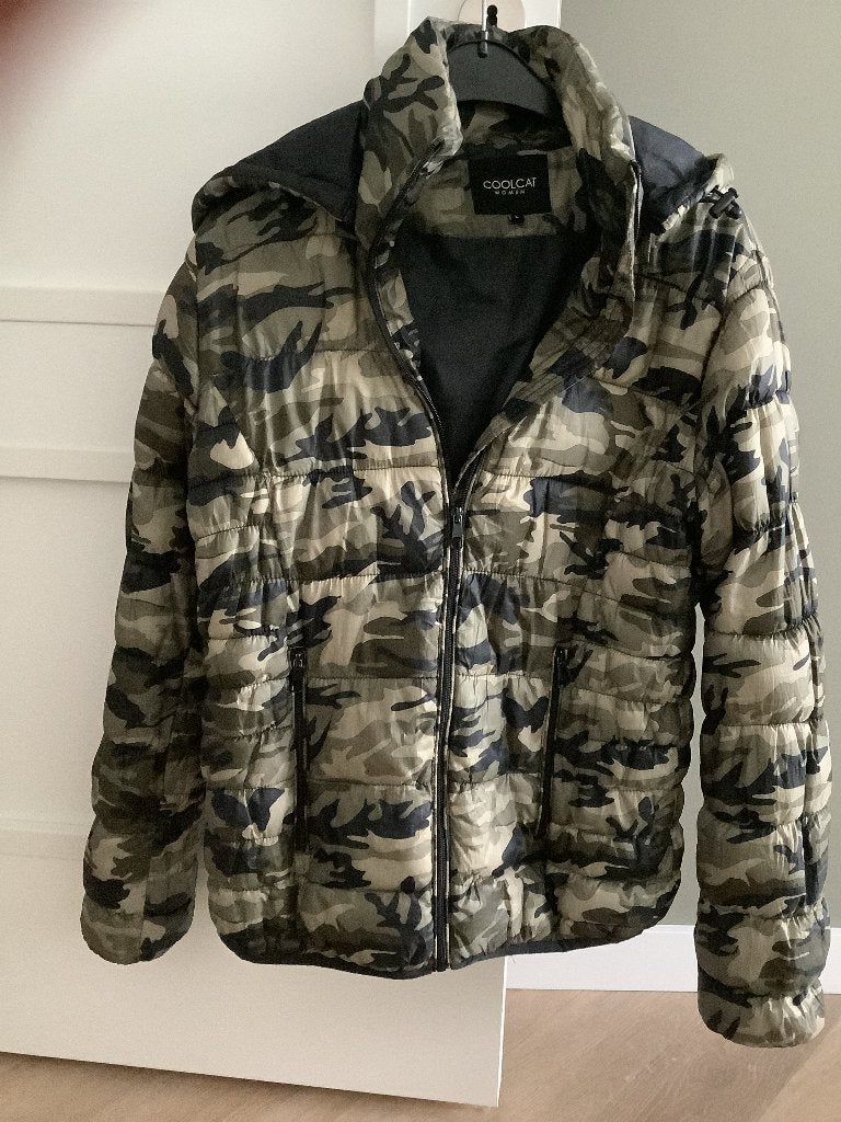 Winterjas dames/ mt L, Meerkleurig, Maat 42/44 (L), Ophalen of Verzenden, Zo goed als nieuw