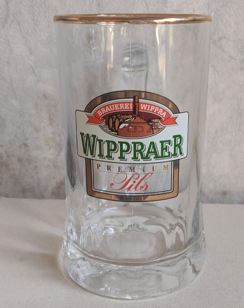 0,5 L. bierpul Wippraer pils Brauerei Wippra Harz Duitsland, Ophalen of Verzenden, Zo goed als nieuw, Pul(len), Overige merken