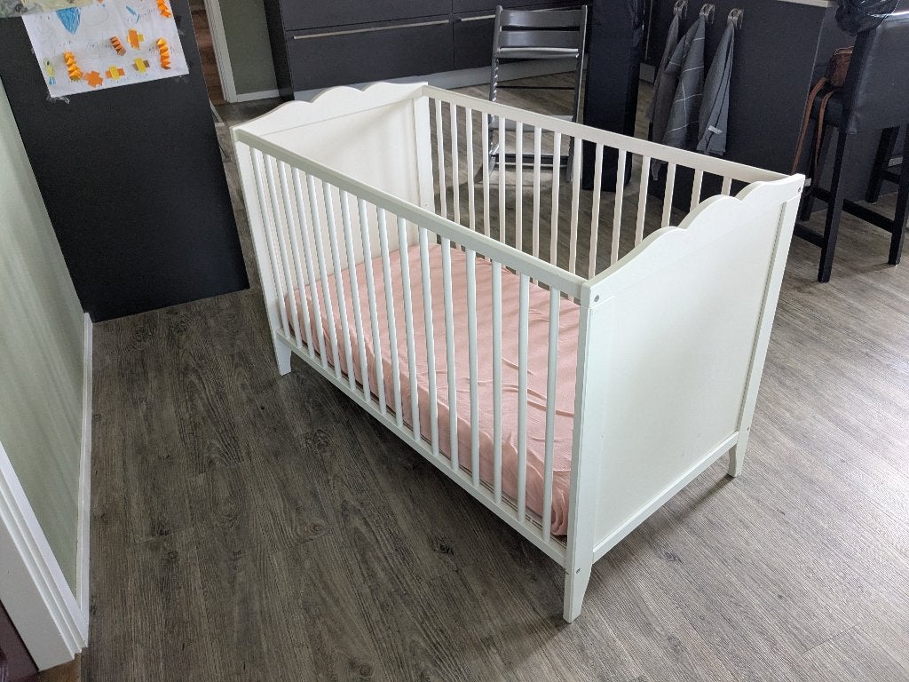 kinderbedje, Ophalen, Gebruikt, Minder dan 140 cm, Minder dan 70 cm