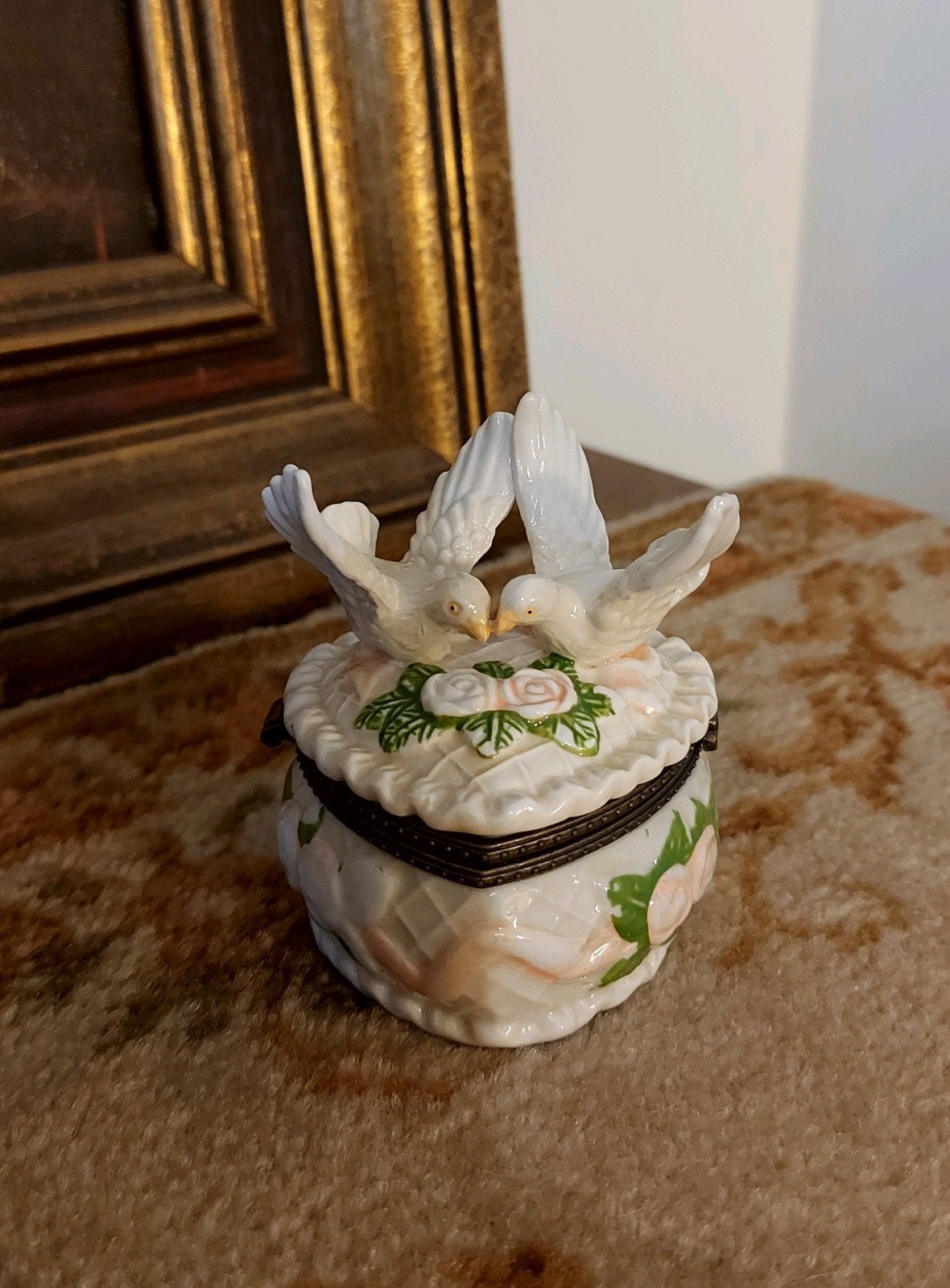 Prachtig porseleinen ringenschaaltje - snuisterijenbakje, Ophalen of Verzenden