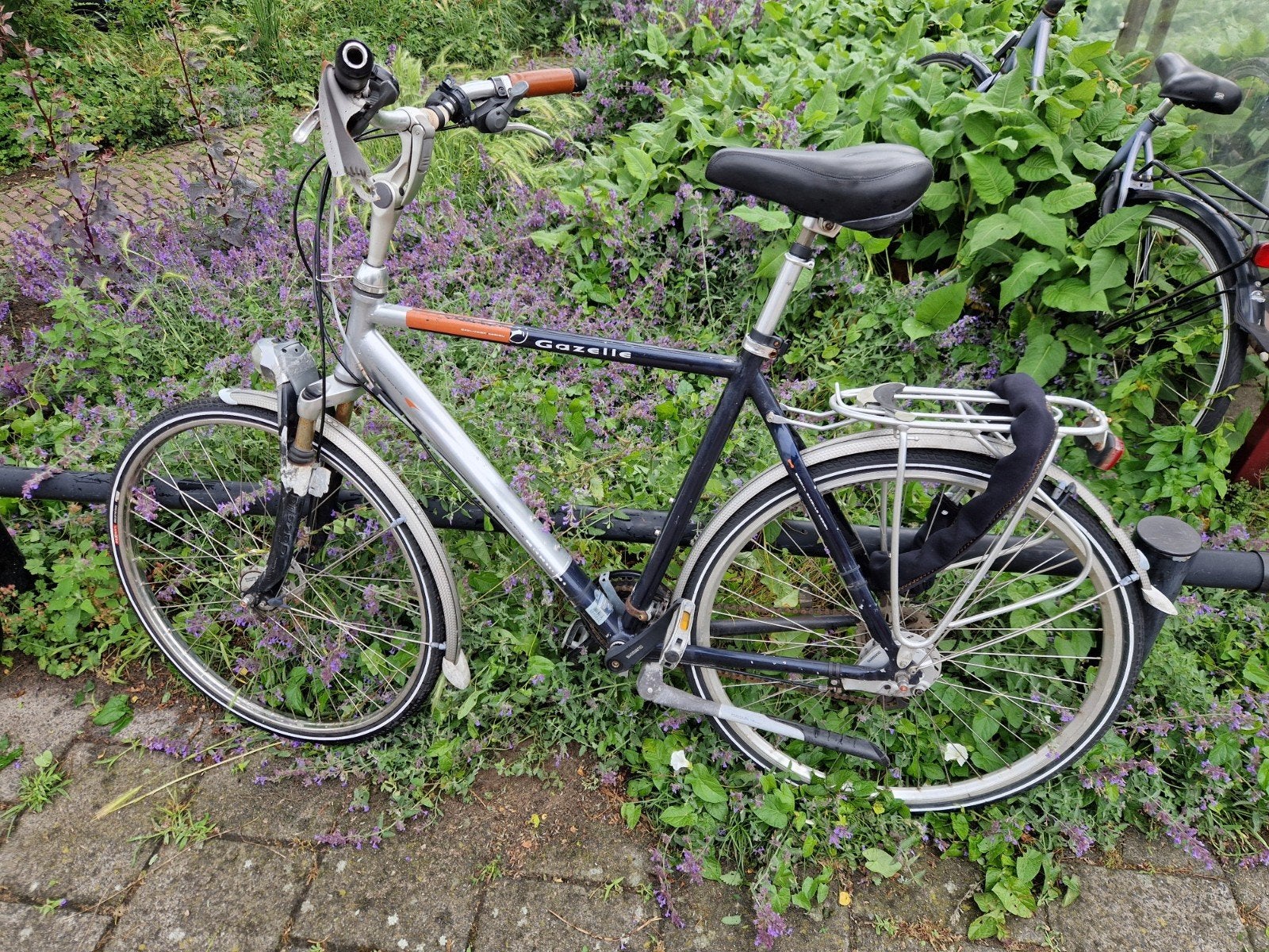 Herenfiets met versnellingen, Ophalen of Verzenden, Gebruikt, Minder dan 10 versnellingen, Gazelle