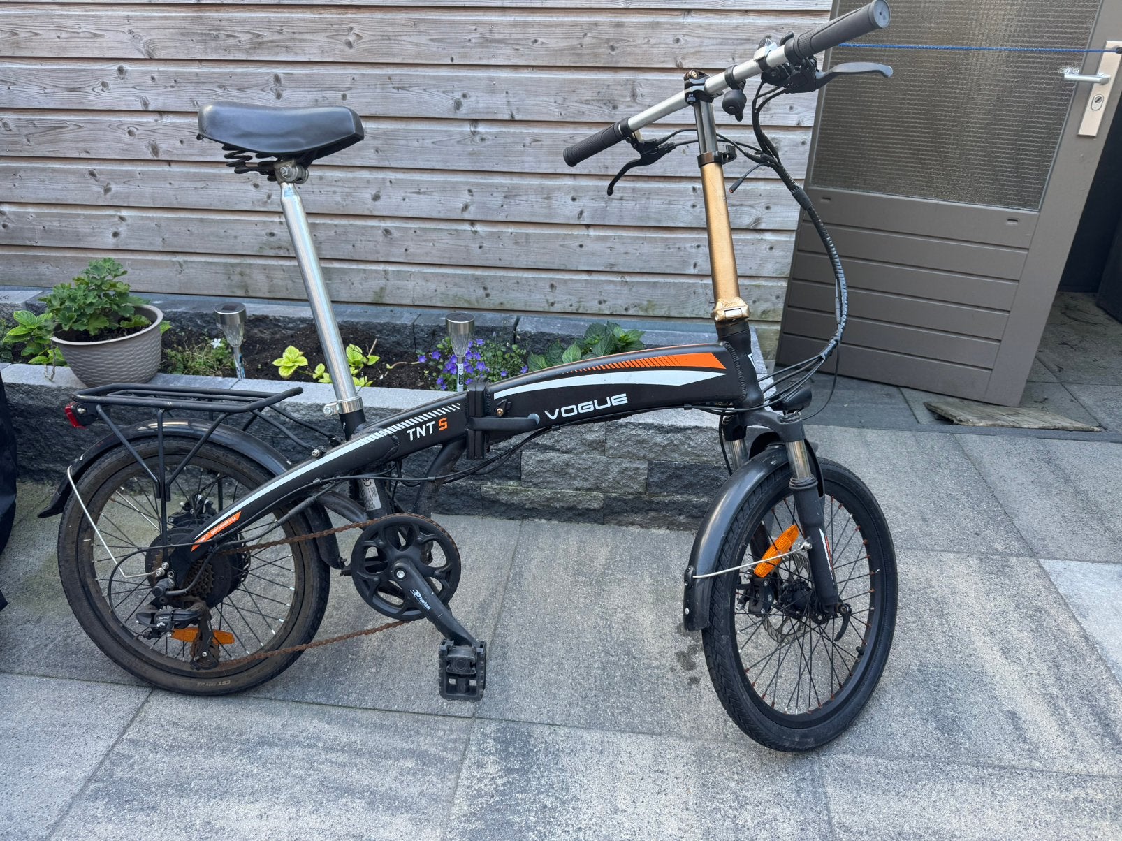 Opknap vouwfiets vogue TNT5, Ophalen, Gebruikt, Totaal opvouwbaar, 20 inch of meer
