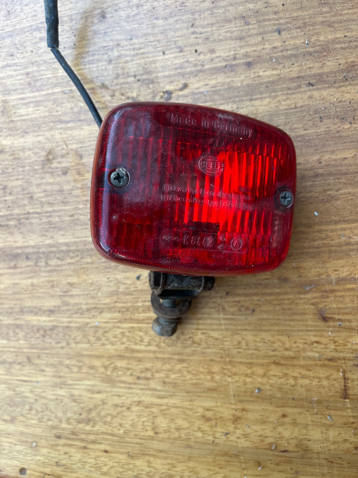 Mistachterlamp Hella achterlicht - Made in Germany, Ophalen of Verzenden, Gebruikt, Koplamp