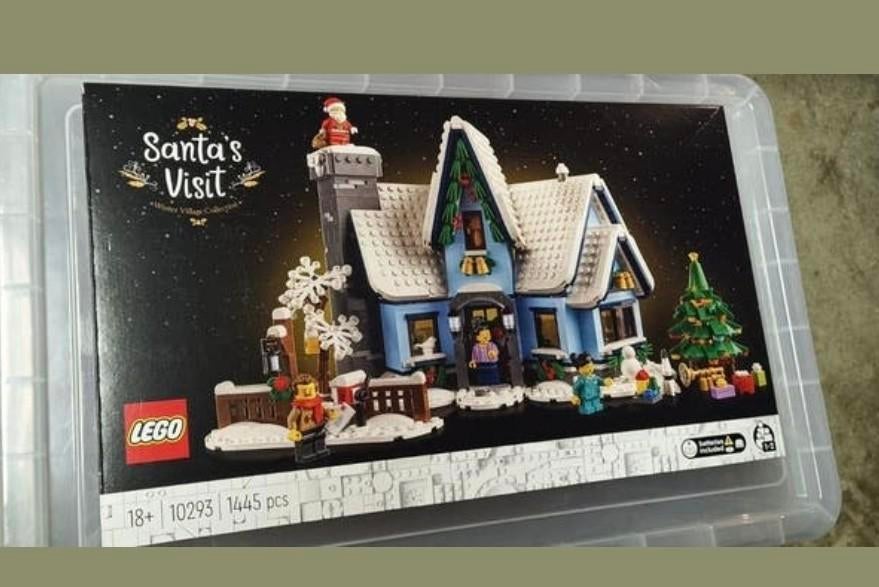 LEGO Santa's Visit (10293) - Winter Village Collectie, Kinderen en Baby's, Speelgoed | Duplo en Lego, Inclusief minifiguren, Overige thema's