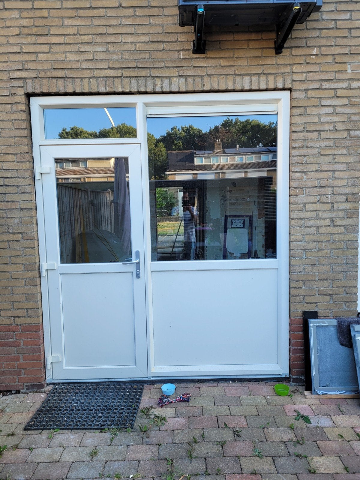Gayko kunststof kozijnen met HR++ glas uit 2015, Ophalen, Gevelraam of Ruit, Gebruikt, 160 cm of meer