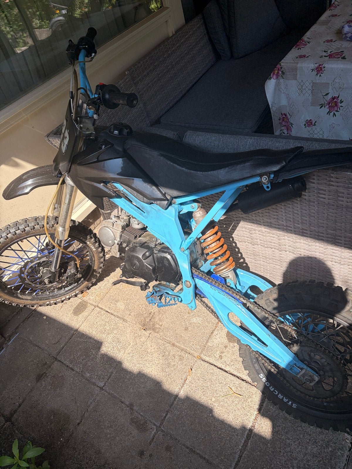125cc Crosser - Start niet, ruilen mogelijk, Ophalen of Verzenden, Gebruikt, Overige merken
