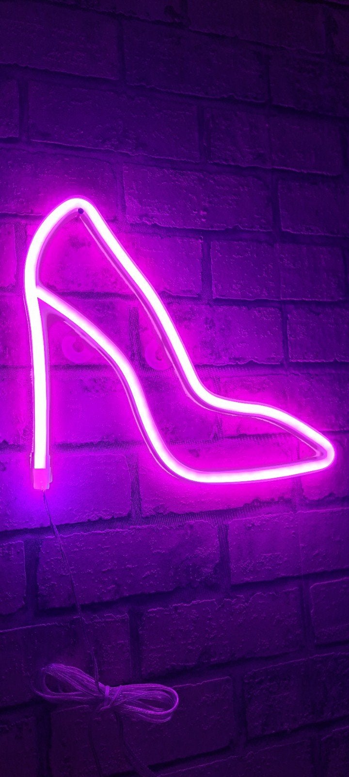 NEW! Neon LED hak schoen - Paars, Nieuw, Kunststof, Ophalen of Verzenden, Modern