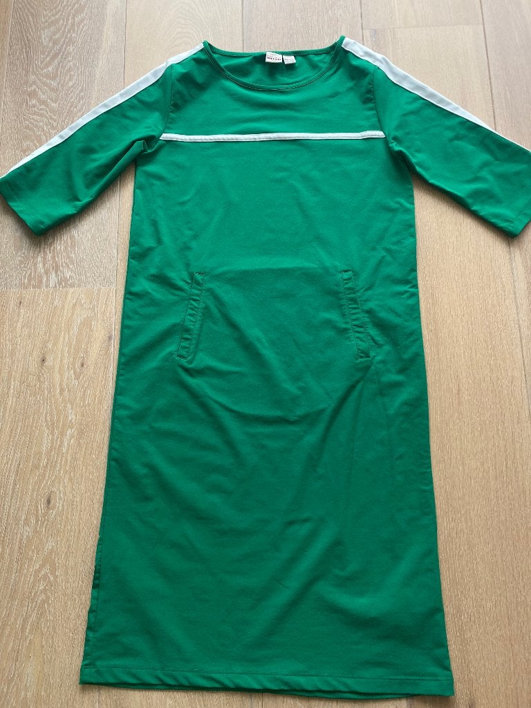 Groene travel jurk met zakken van Streed Called Madison  158, Meisje, Street Called Madison, Ophalen of Verzenden, Zo goed als nieuw
