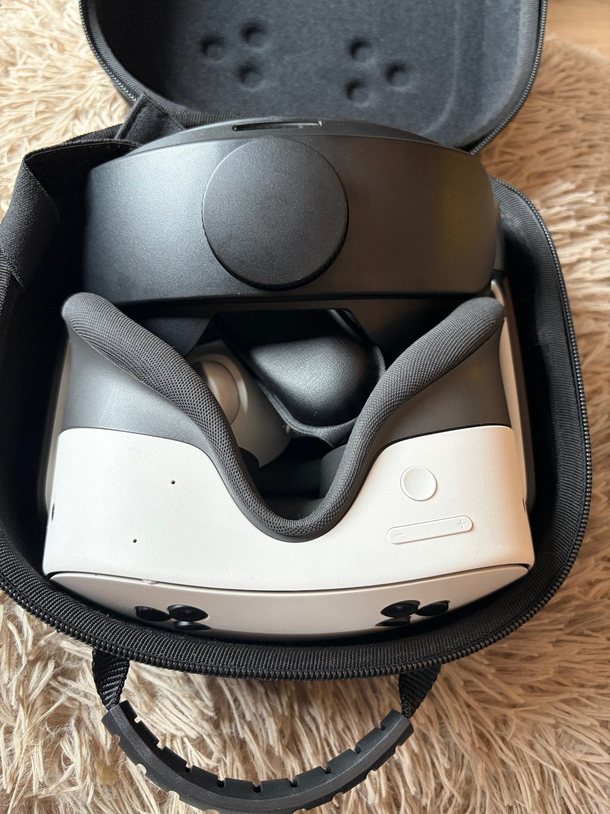 Meta Quest 3S VR-headset met controllers en draagtas, Ophalen of Verzenden, Zo goed als nieuw, VR-bril, Overige platformen