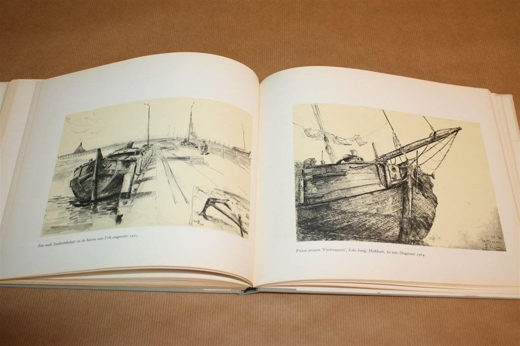 Boek. De schoonheid onzer binnenschepen. W.J. Dijk., Gebruikt, N.v.t., N.v.t., Ophalen of Verzenden