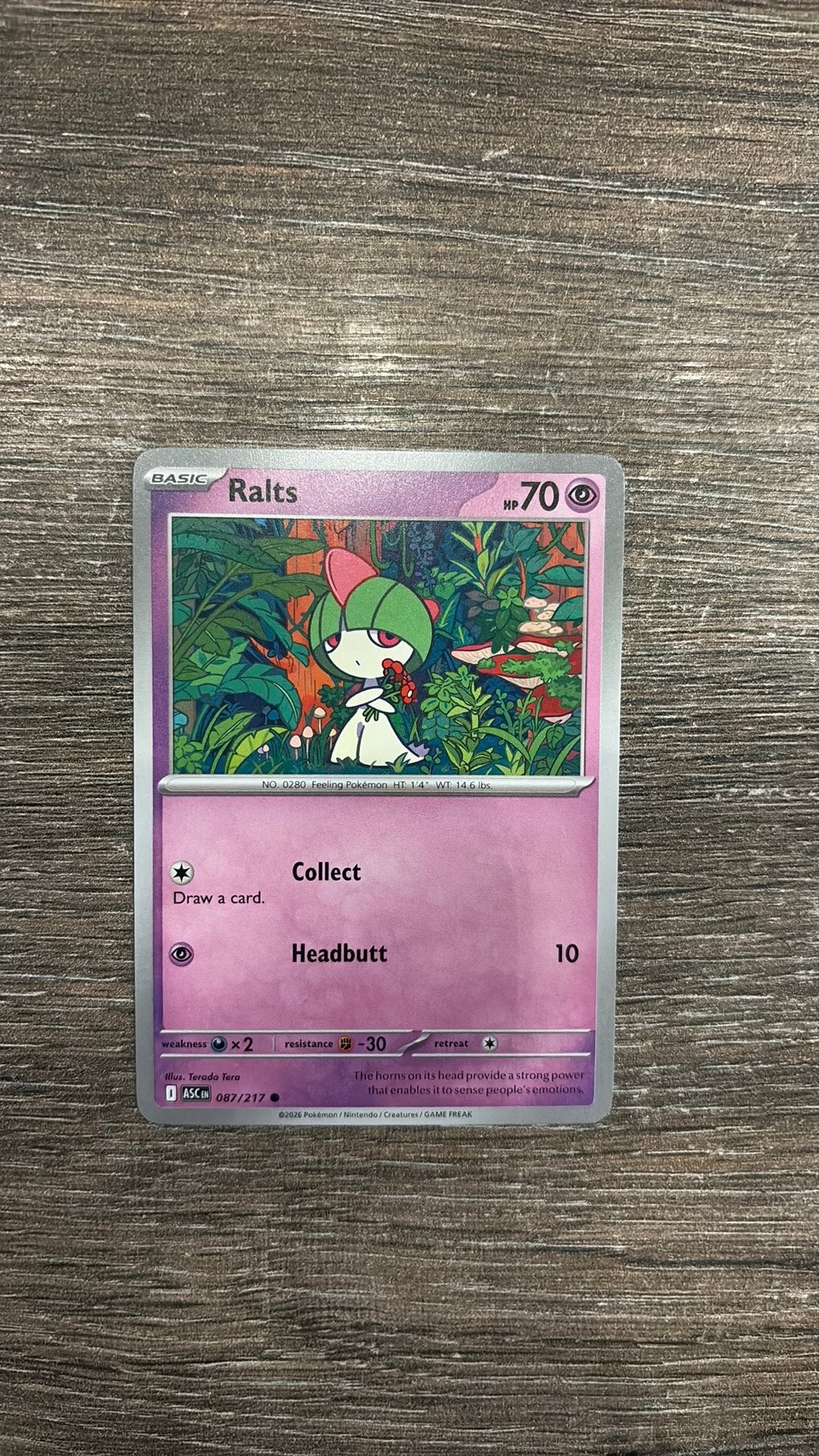 ASC Ralts 087/217, Ophalen of Verzenden, Zo goed als nieuw