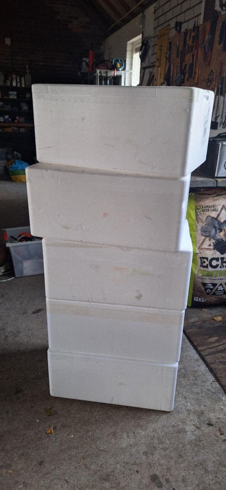 Gratis 5x piepschuim doos / koelbox 60x40x27cm, Ophalen, 40 tot 60 cm, 50 tot 75 cm, Minder dan 35 cm