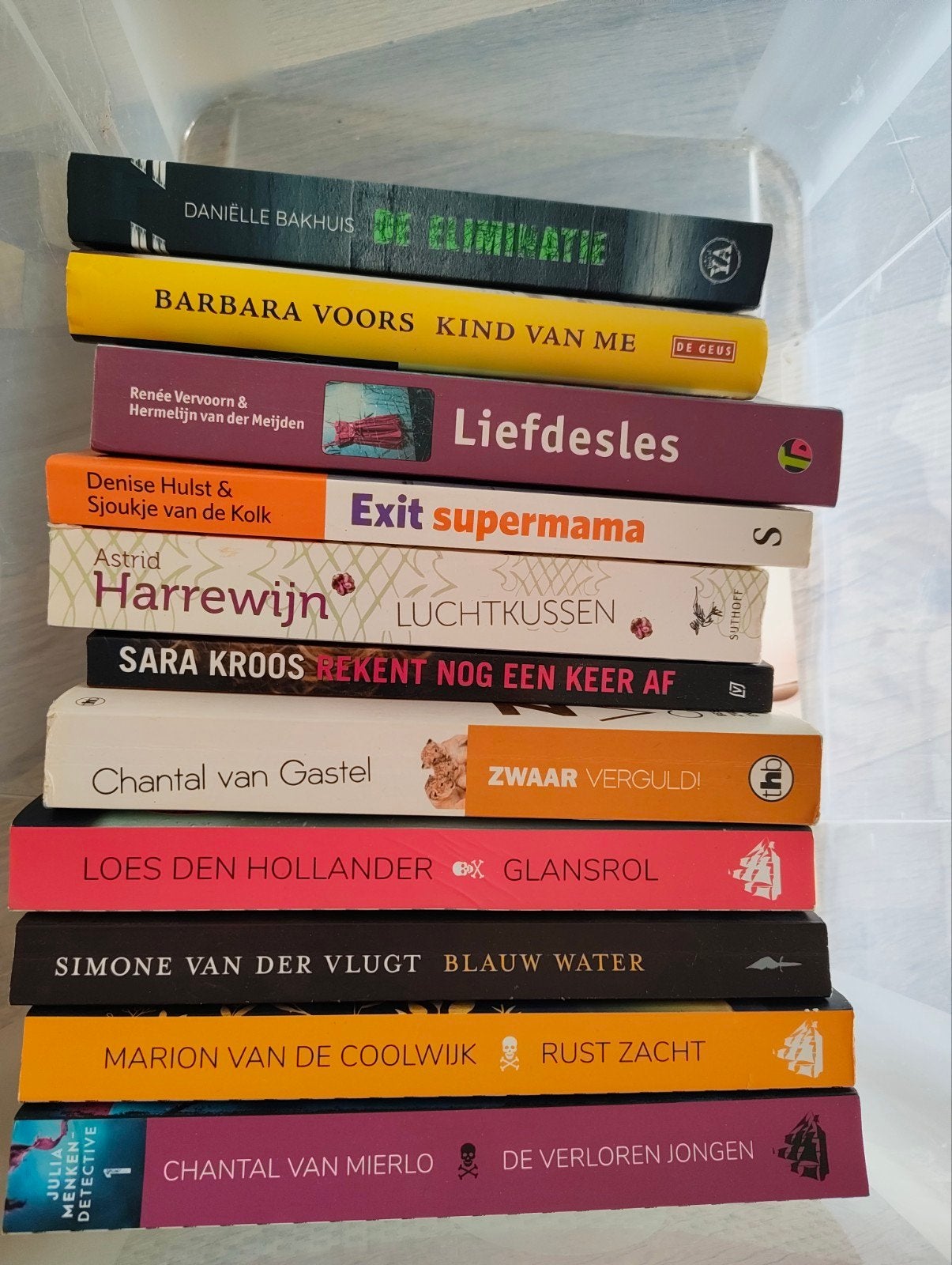 Diverse boekenpakket: 10 romans van bekende auteurs, Ophalen, Gelezen, Diverse auteurs, Nederland