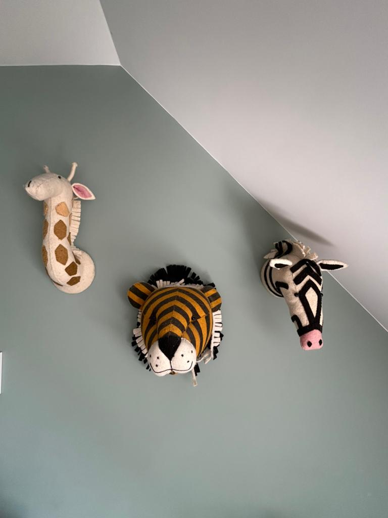 Fiona Walker dierenkop (set van 3), Ophalen of Verzenden, Zo goed als nieuw, Wanddecoratie
