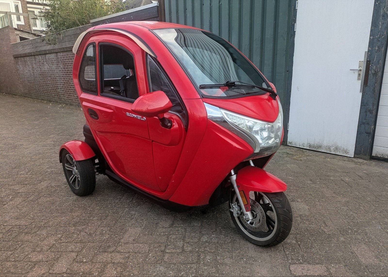 Econelo F1 Overdekte Scootmobiel Rijbewijsvrij, Ophalen, 46 km of meer, 16 km/u of meer