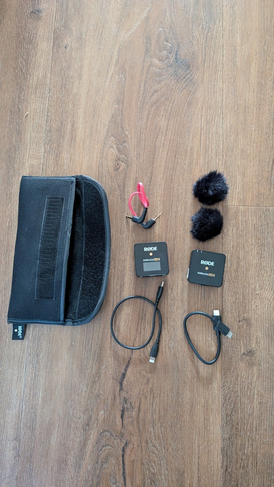 Rode Wireless Go II 1 microfoon met Accessoires, Ophalen of Verzenden, Zo goed als nieuw, Overige typen, Draadloos