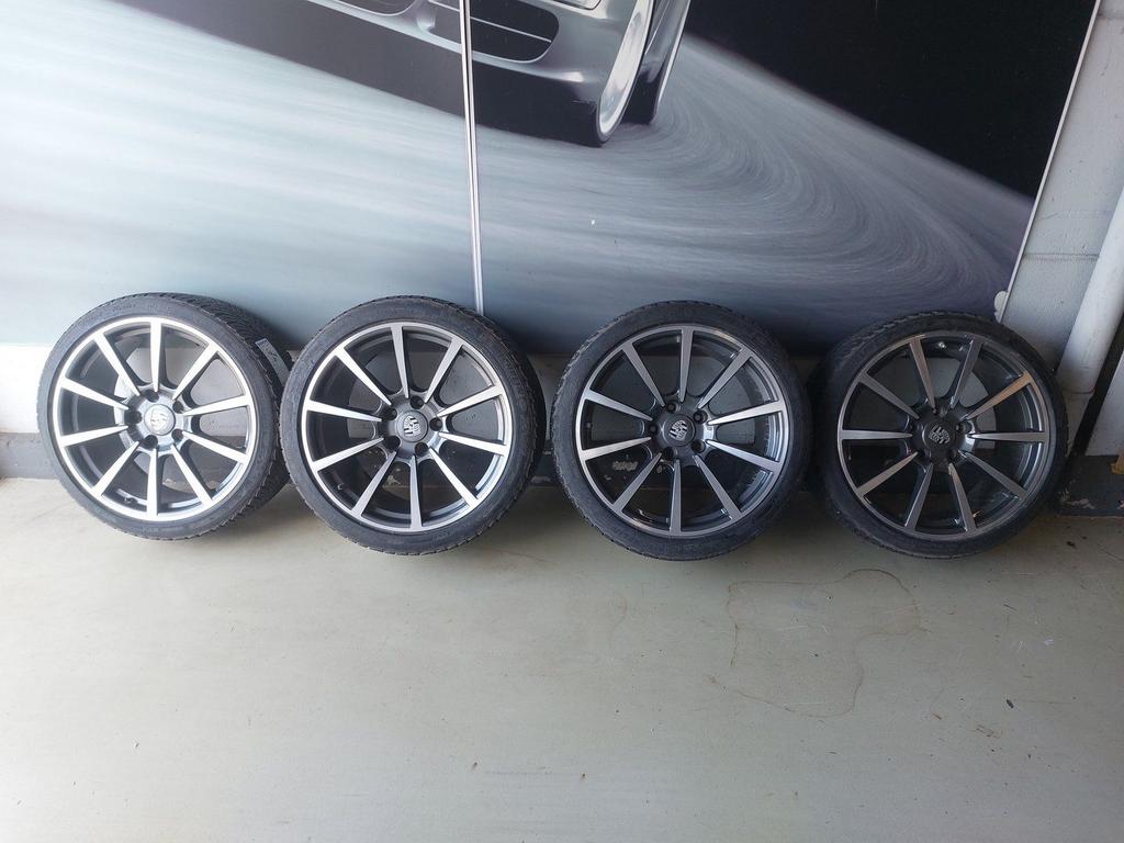 Porsche 991 Carrera 4 4S Classic velgen set 20 inch, Ophalen, Gebruikt, -, -