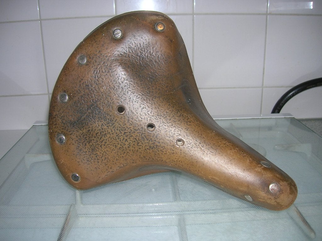 brooks leren dameszadel, Ophalen, Gebruikt, Zadel, Leer