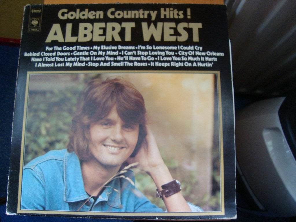 Golden country hits albert west, Ophalen of Verzenden, Zo goed als nieuw, 12 inch