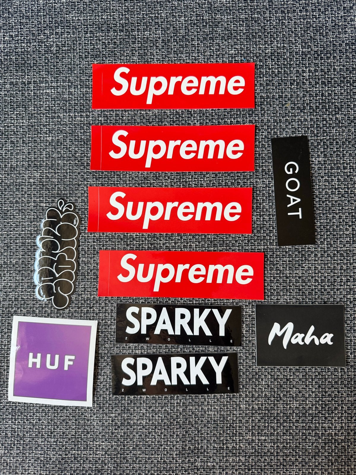 Supreme Stickers - Diverse Collectie, Ophalen of Verzenden, Nieuw, Merk