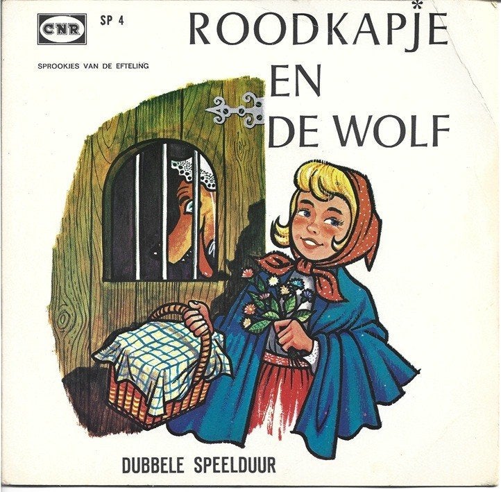 De Efteling - Roodkapje en de Wolf uit 1964, Cd's en Dvd's, Vinyl Singles, Gebruikt, Verzenden, Single, Colored vinyl