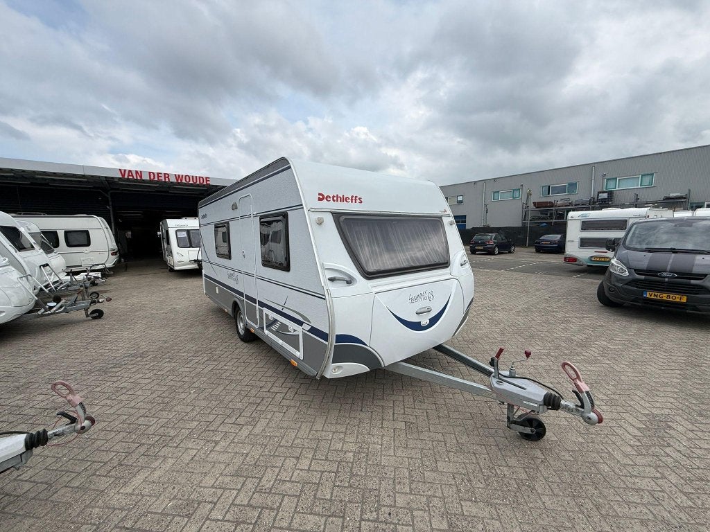 Dethleffs Summer Edition 510 TK 5 pers Mover Maxfan tent, Caravans en Kamperen, Dwarsbed, Dethleffs, 5 tot 6 meter, Ringverwarming
