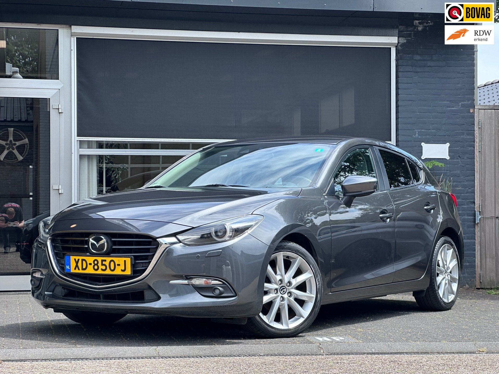 Mazda 3 2.0 SkyActiv-G 165 GT-M ACC / LANE / BOSE / CLIMA /, Auto's, 1998 cc, Gebruikt, 4 cilinders, Leder