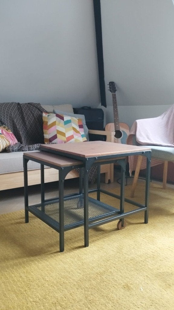 IKEA Fjällbo coffee tables, Ophalen, Minder dan 50 cm, Gebruikt, 50 tot 100 cm