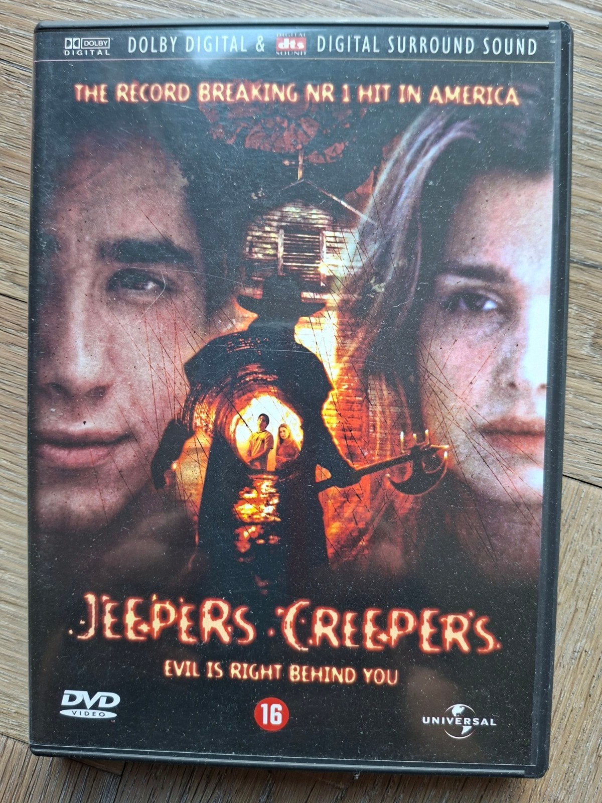 Jeepers Creepers DVD - Horrorfilm met extra's, Engels, Vanaf 16 jaar, Nederlands, Ophalen of Verzenden