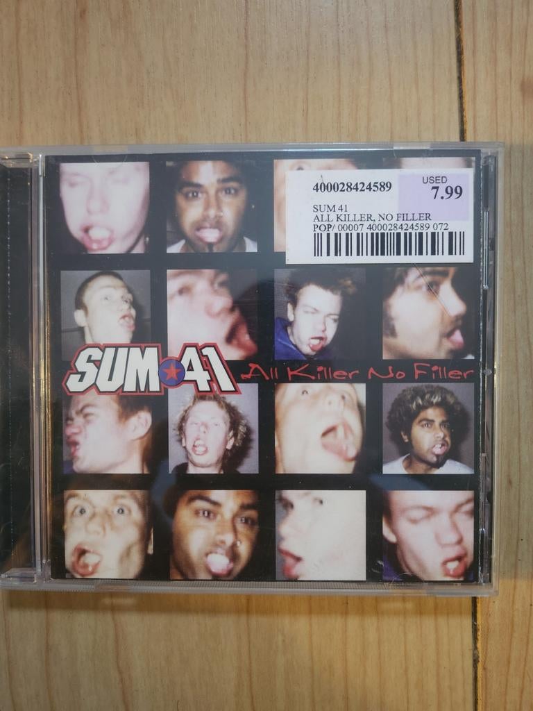 Sum 41 - All Killer No Filler CD, Ophalen of Verzenden