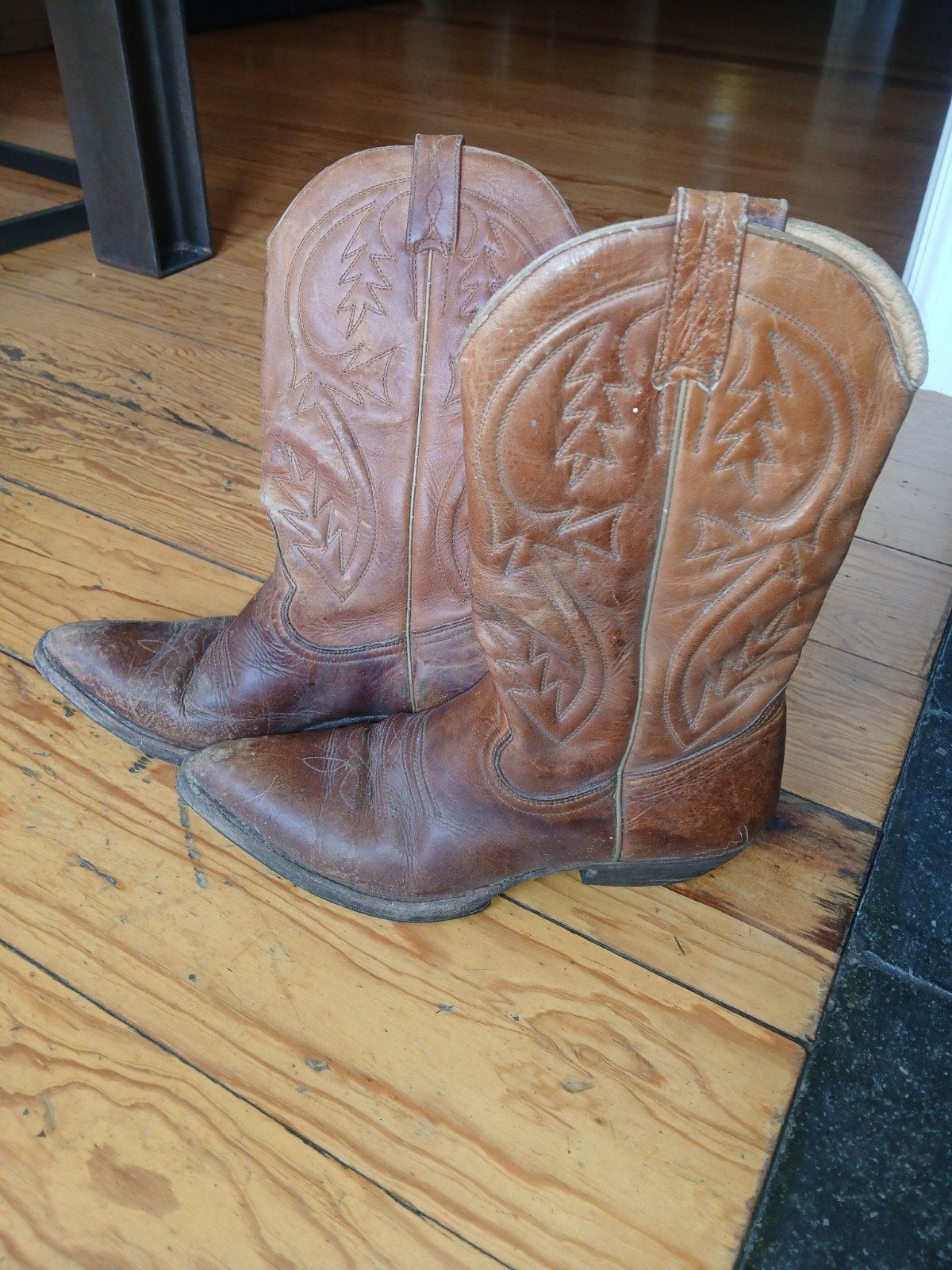 Manfield cowboylaarzen maat 41, Hoge laarzen, Bruin, Ophalen of Verzenden, Manfield