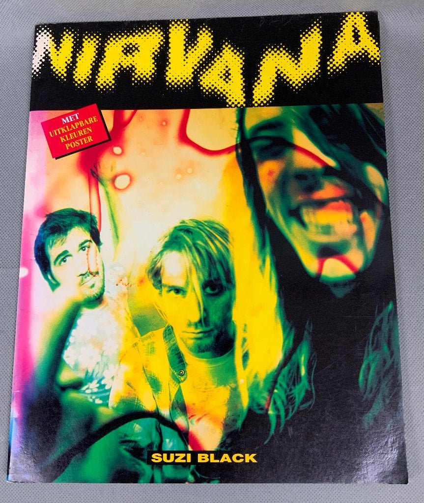 Muziekboek / biografie Nirvana - Suzi Black 1993, Suzi Black, Artiest, Ophalen of Verzenden, Zo goed als nieuw