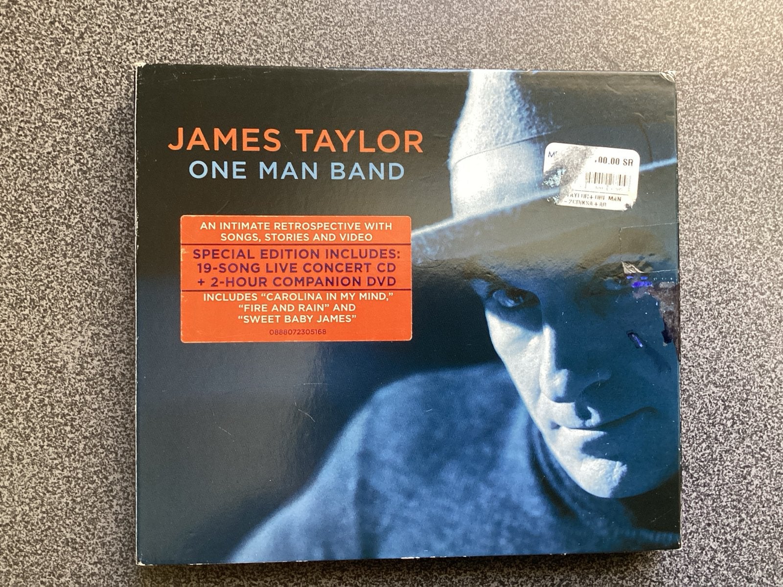 James Taylor - One Man Band (CD + DVD Special Edition), Ophalen of Verzenden, Zo goed als nieuw, Poprock, Bonusmateriaal
