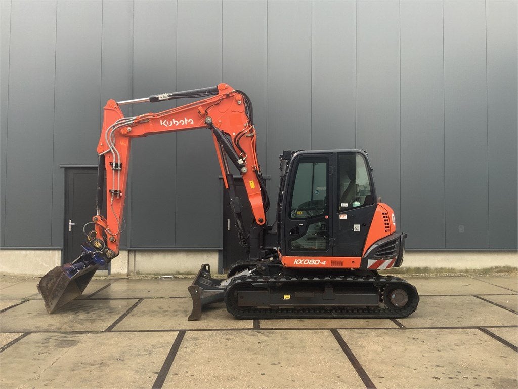 Kubota KX 080-4 (bj 2014), Graafmachine