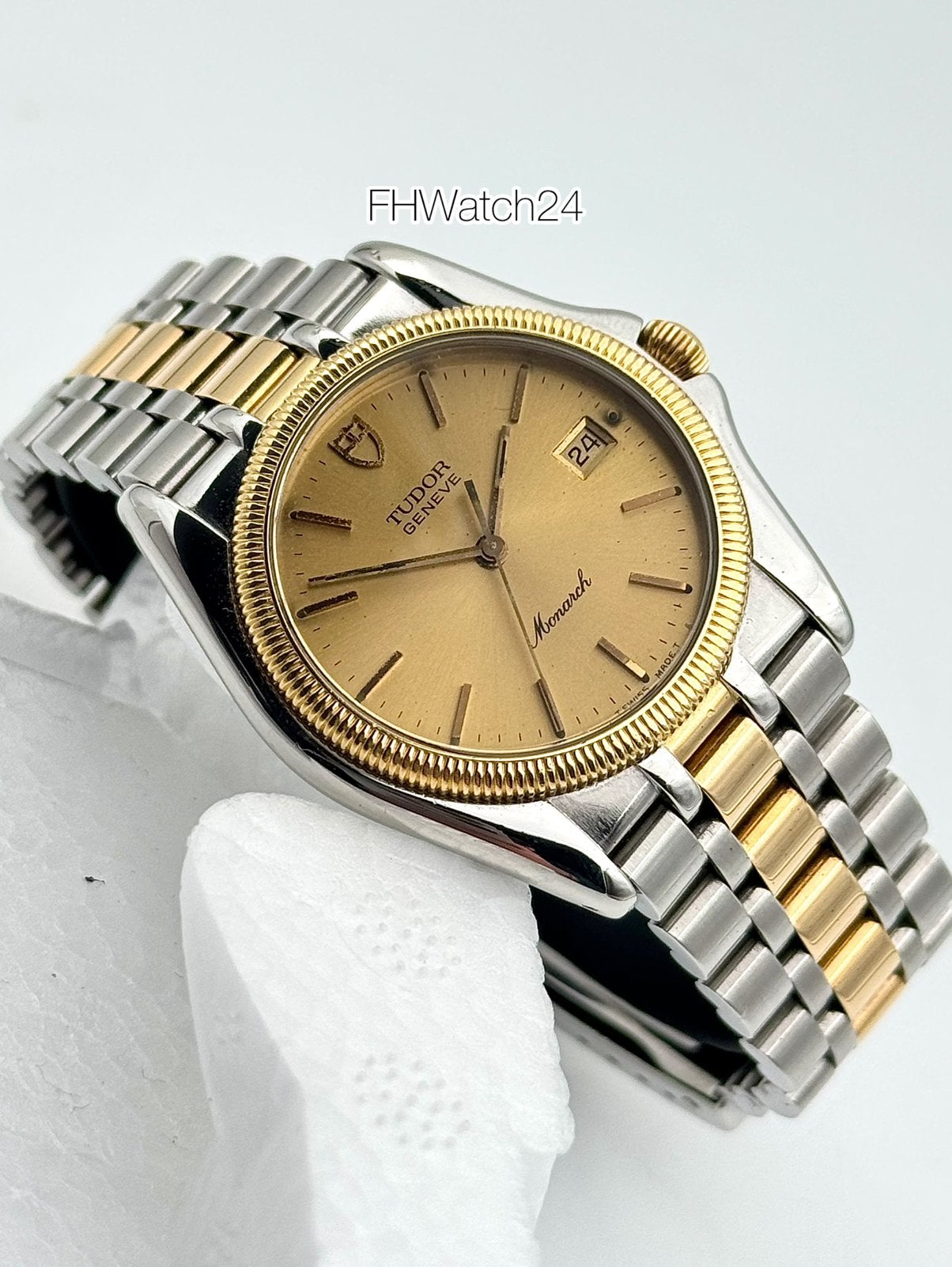 Tudor Monarch 15633 Two-Tone. | Only watch., Overige merken, Staal, Gebruikt, Polshorloge
